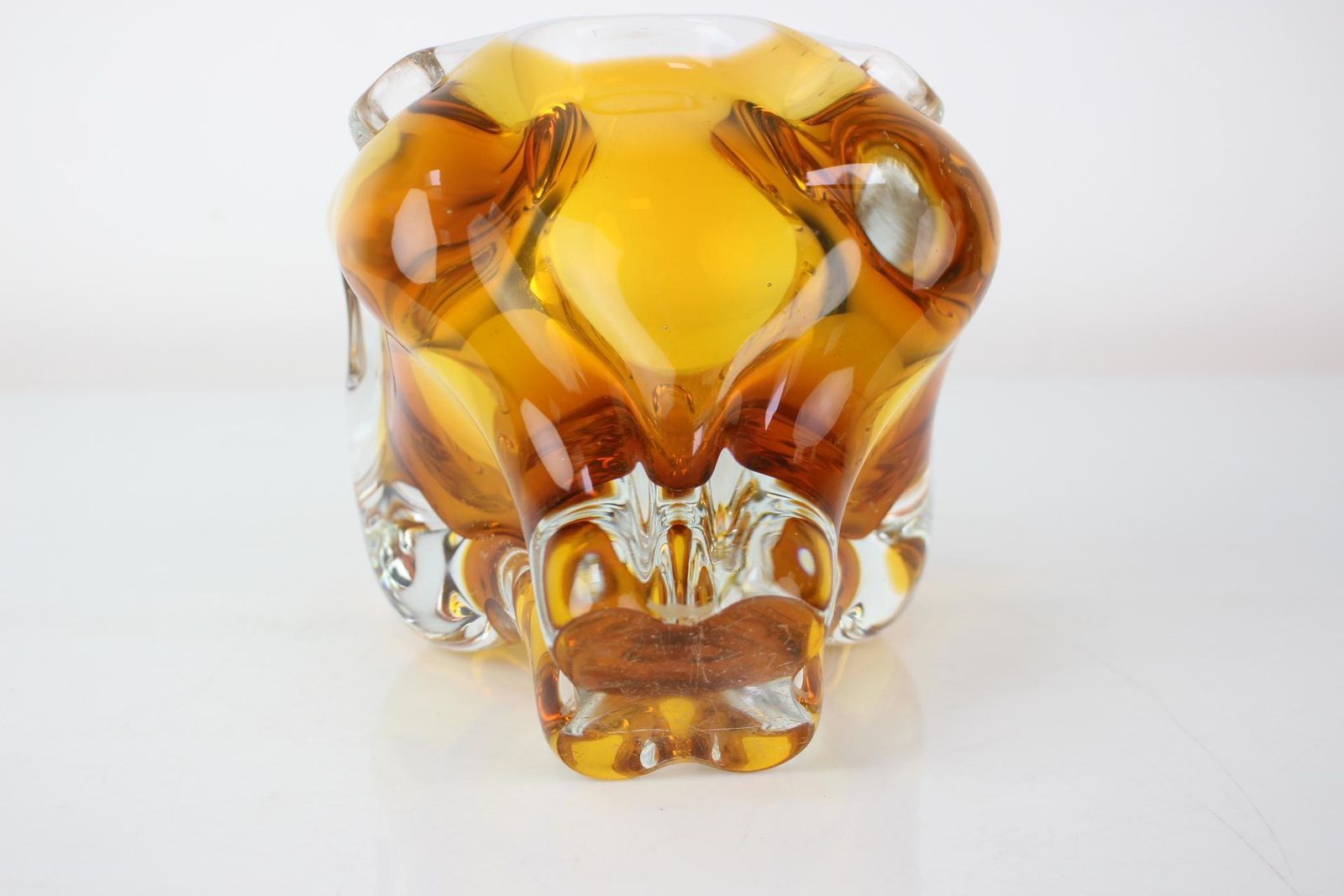 Art Glass Bowl By Josef Hospodka For Chribska Glassworks, 1960s photo buy