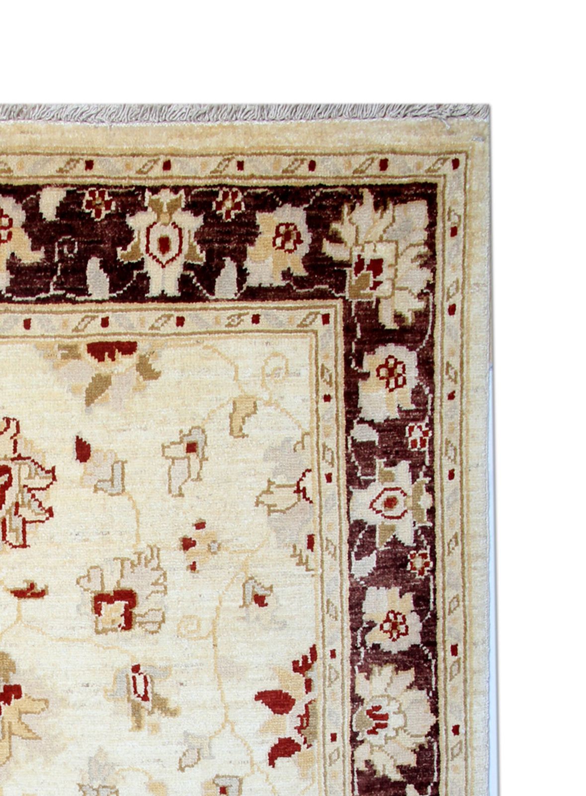 Traditional Ceam Wool Ziegler Rug Handwoven Floral Carpet photo 871.0