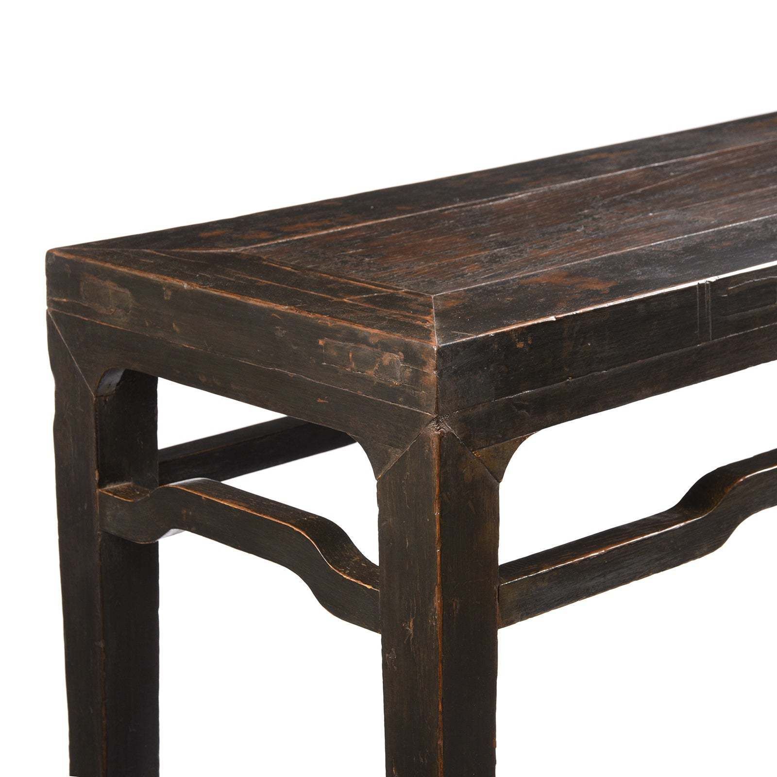 Chinese Black Lacquer Altar Table   19thc photo Furniture