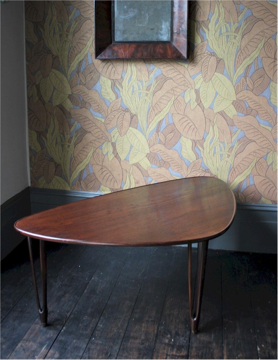 Danish Triangular Teak Coffee Table From Bc Møbler photo Furniture