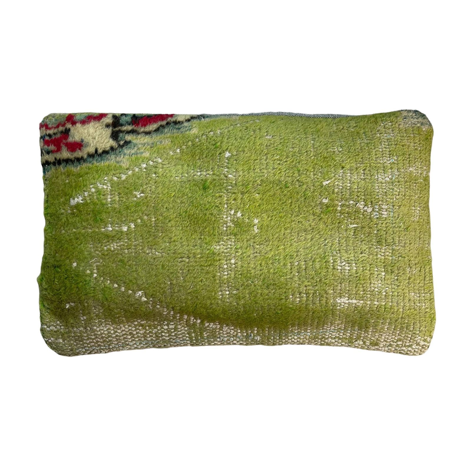 12'' X 20'' Vintage Hand Made Rug Cushion Cover, 30 X 50 Cm Decorative Rug Pillow Cover, Large Vintage Turkish Rug Cushion Cover