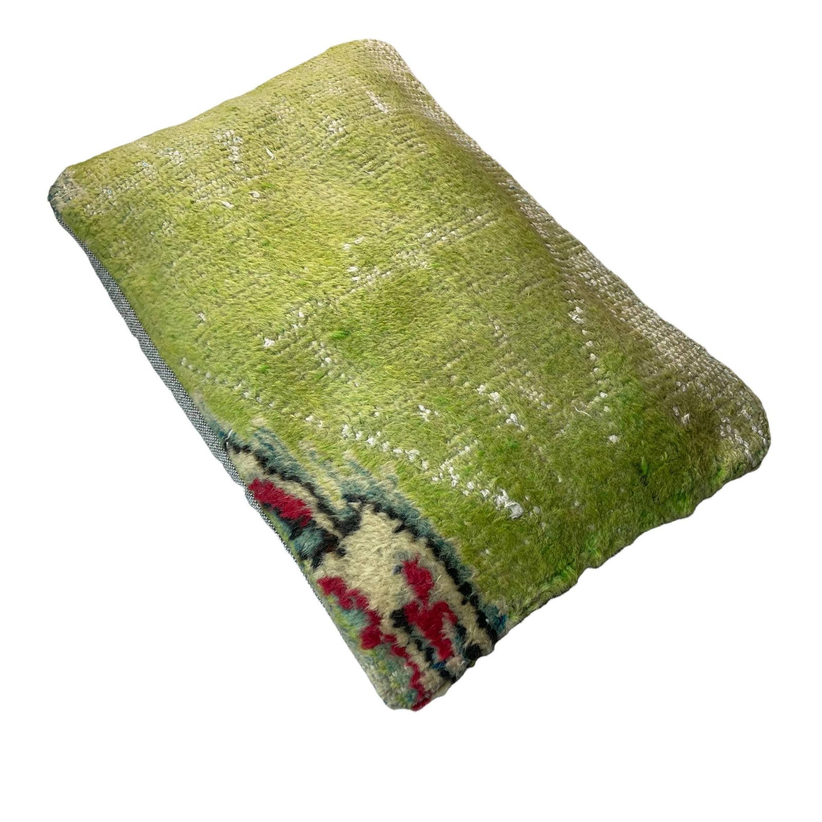 12'' X 20'' Vintage Hand Made Rug Cushion Cover, 30 X 50 Cm Decorative Rug Pillow Cover, Large Vintage Turkish Rug Cushion Cover photo furniture