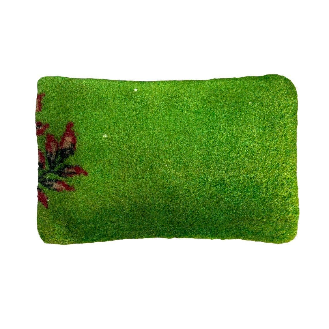12'' X 20'' Vintage Hand Made Rug Cushion Cover, 30 X 50 Cm Decorative Rug Pillow Cover, Large Vintage Turkish Rug Cushion Cover