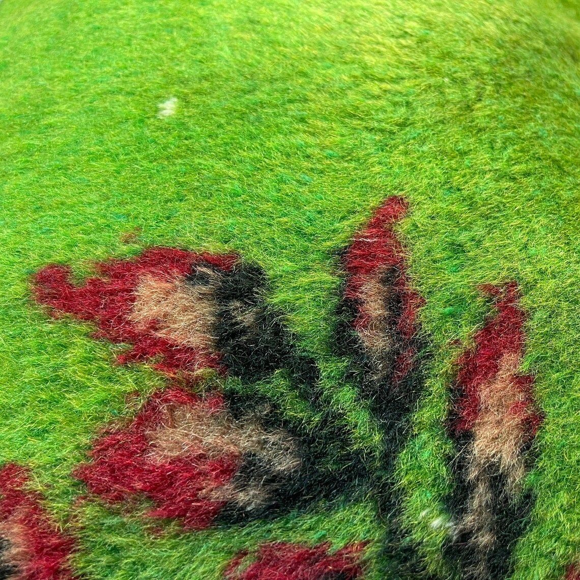 photo furniture 12'' X 20'' Vintage Hand Made Rug Cushion Cover, 30 X 50 Cm Decorative Rug Pillow Cover, Large Vintage Turkish Rug Cushion Cover