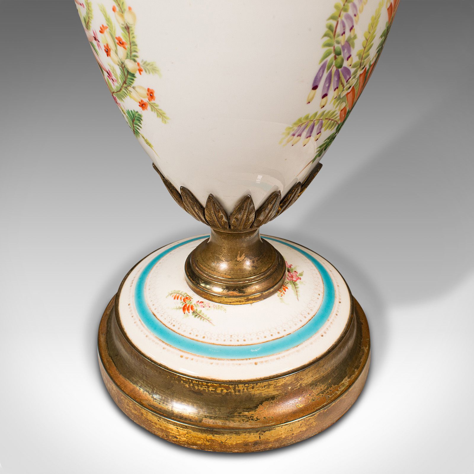 Antique Mantlepiece Jardiniere, French, Ceramic, Display, Planter photo vintage