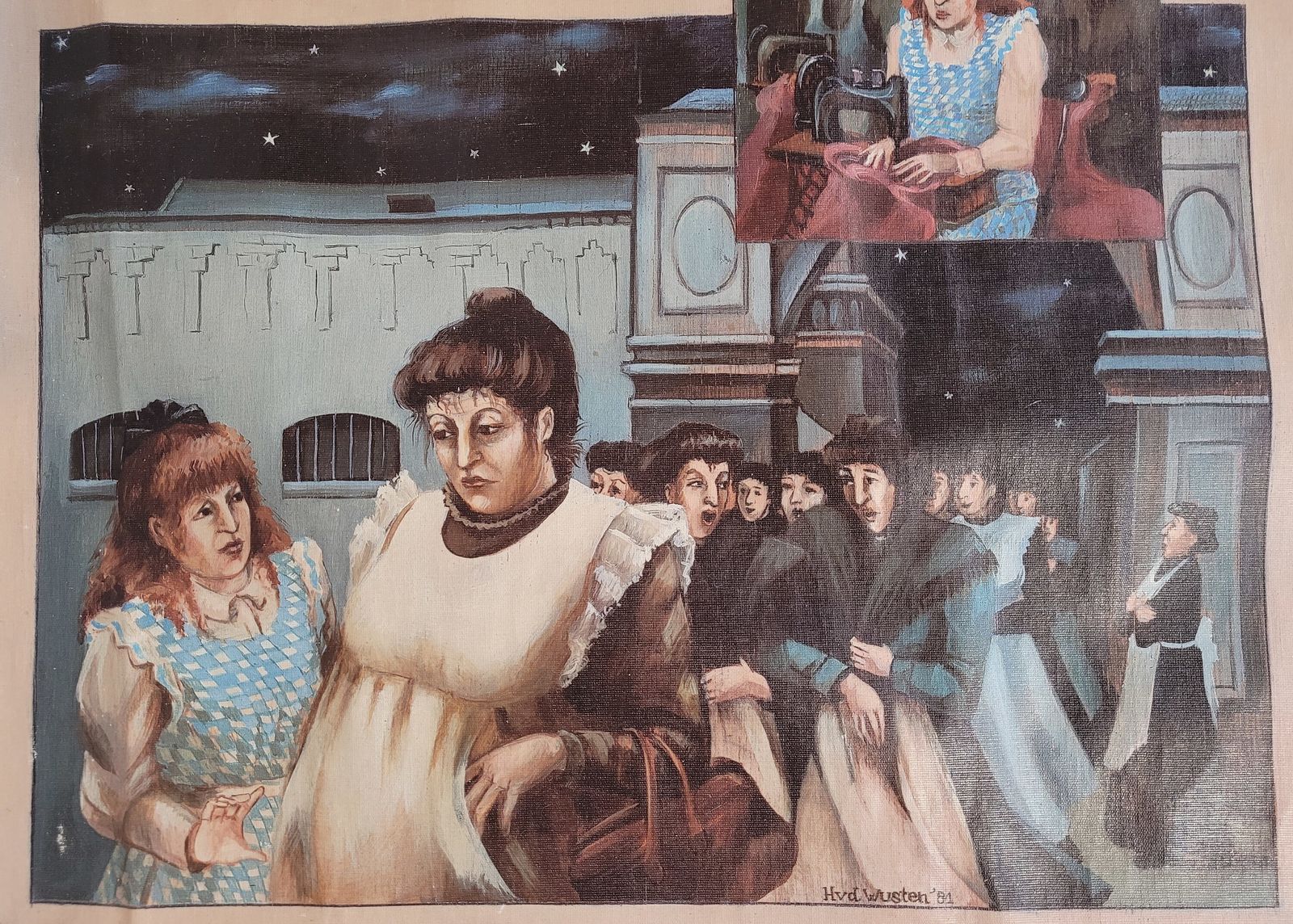Dutch Feminist History Poster / Women And Child Labour / Vrouwen En Kinderarbeid / Historical Posters / School Posters photo for sale