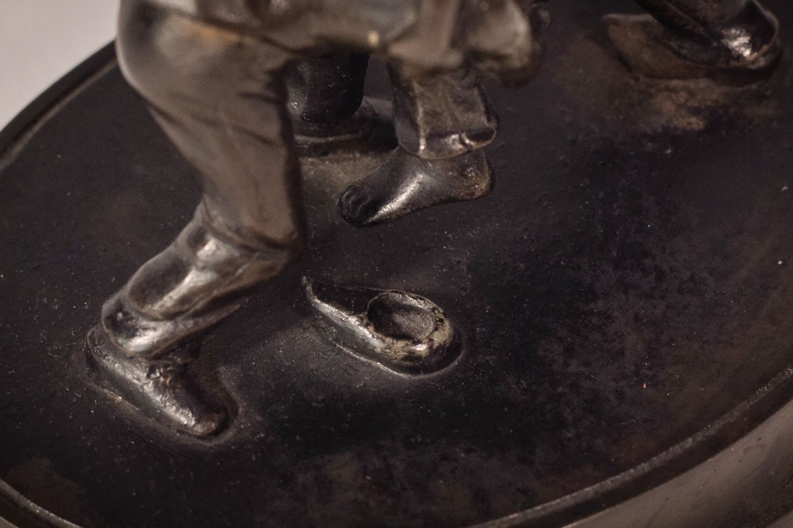 Bronzen Sculptuur Van Vechtende Jongens, 19e Eeuw photo 339.0