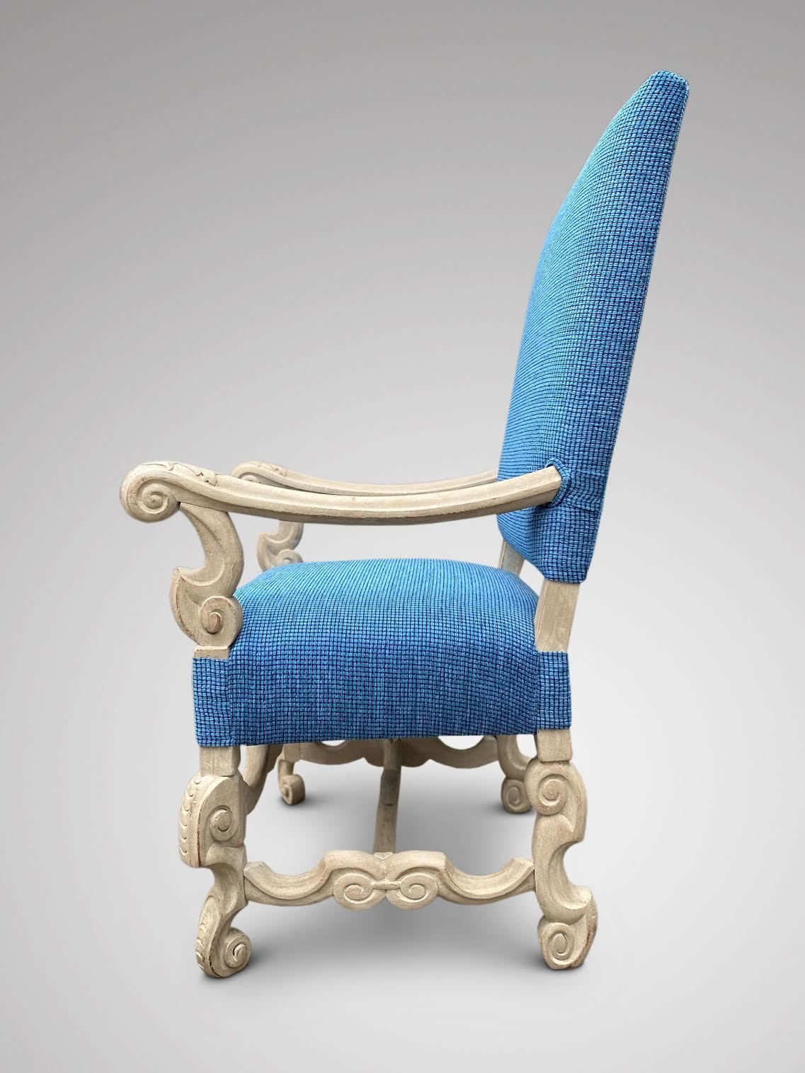 Pair Of 19th C Dutch Carved Armchairs photo 2340.0