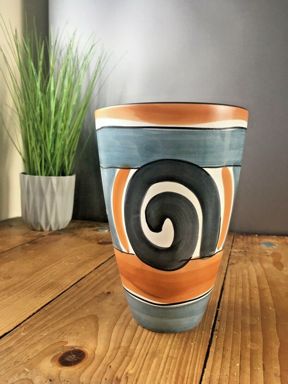 Unusual Mid Century Vase Abstract West German Italian Dutch  60's 70's Vintage