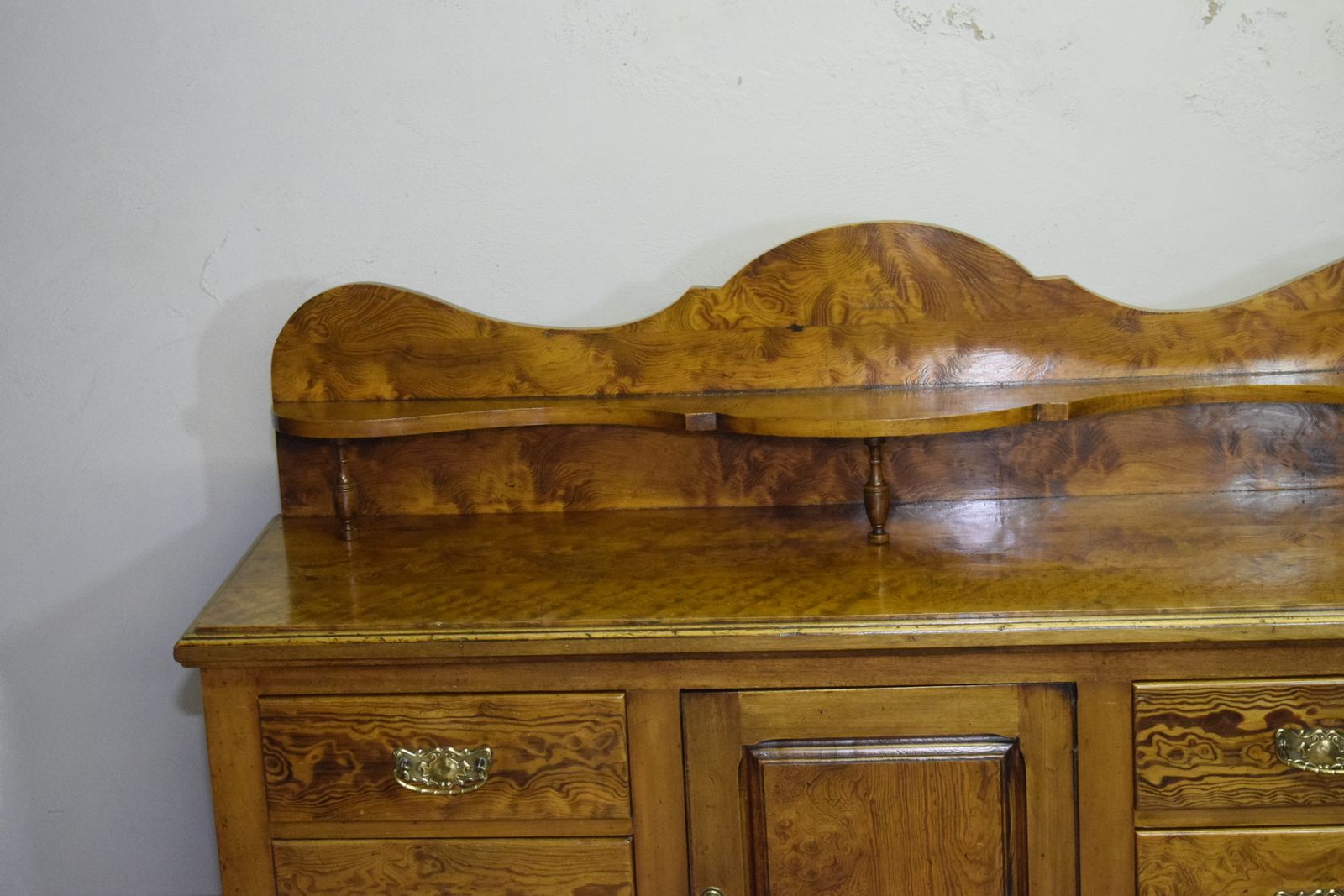 1200.0 Victorian Dresser Base, 1800s, Pine photo