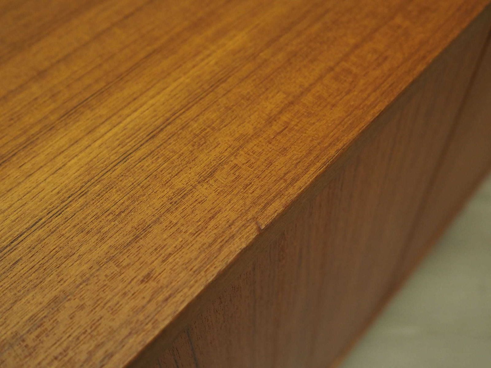 Mahonie Kast, Zweeds Design, Jaren 1970, Gemaakt In Zweden photo vintage