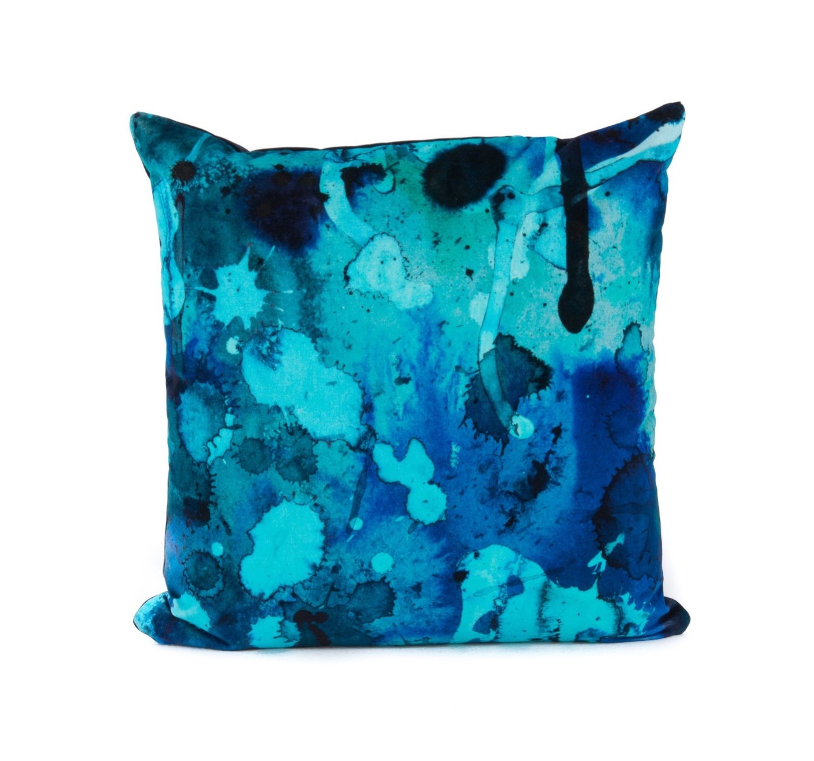 Ercol Jubilee Chair, Teal Wool With Timorous Beasties Storm Blotch Velvet Cushions photo 720.0