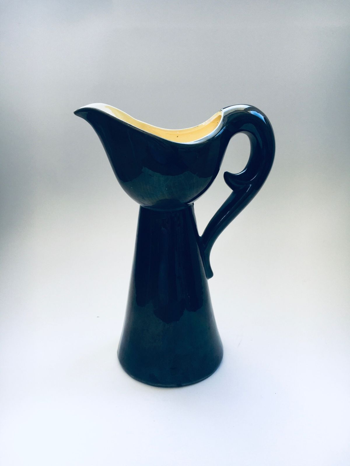 Mid Century Art Ceramic Karaf Van Alexandre De Wemmel, België, Ca. Jaren 1950 photo for sale