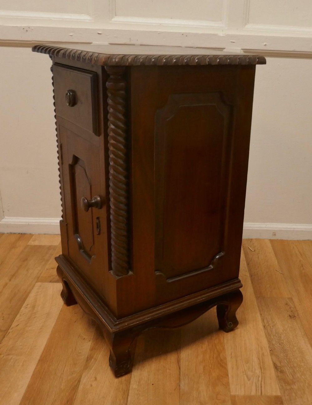 Tall Edwardian Painted Wellington Chest Filing Cabinet photo for sale