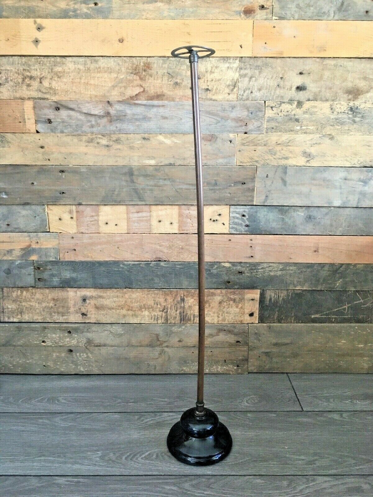 Large Antique Harris & Sheldon Floor Hat Stand Shop Fitting Vintage Haberdashery photo vinterior