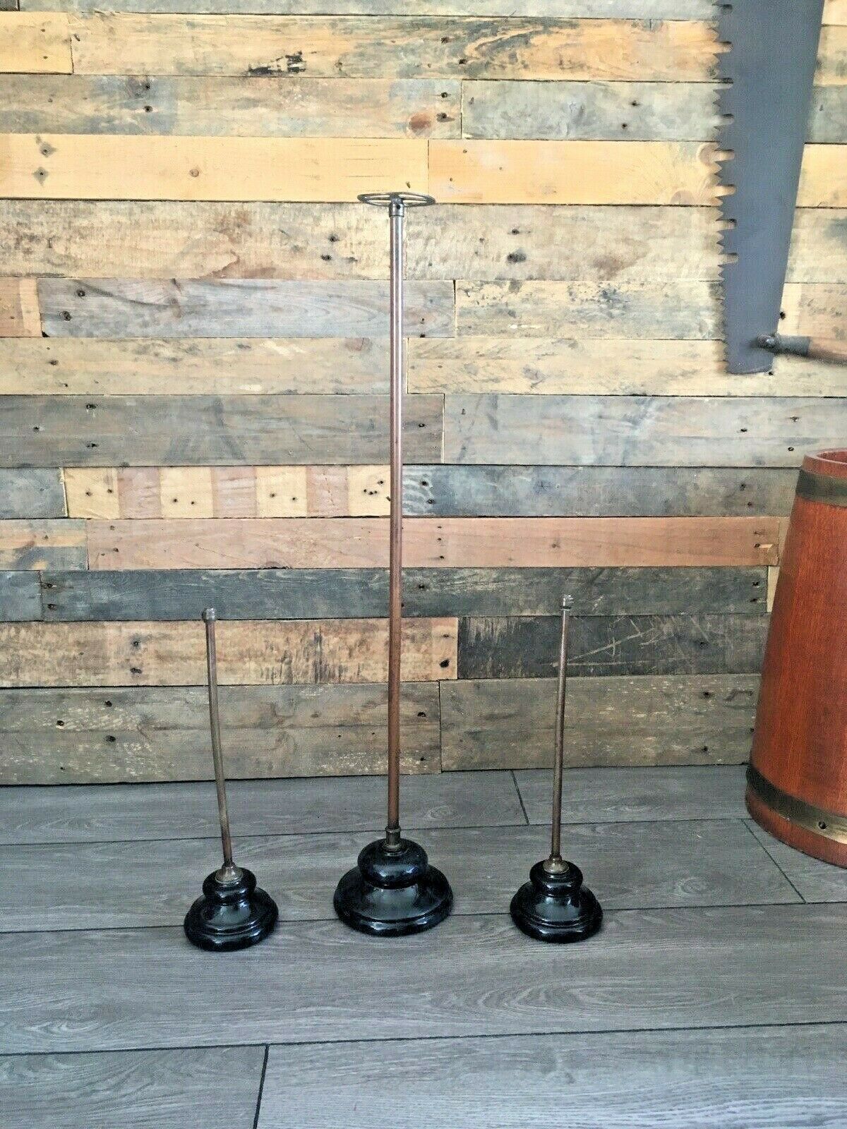 photo for sale Large Antique Harris & Sheldon Floor Hat Stand Shop Fitting Vintage Haberdashery