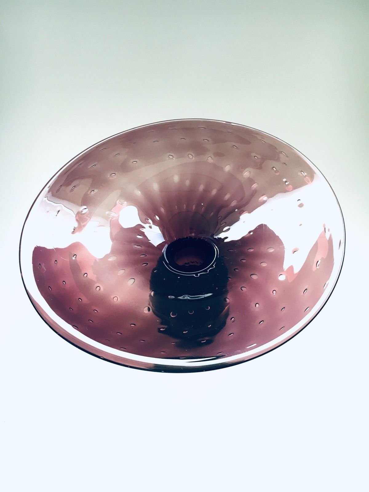Vintage Murano Kunstglas Bubble Schaal/Vaas, Italië, Ca. Jaren 1970 photo vinterior