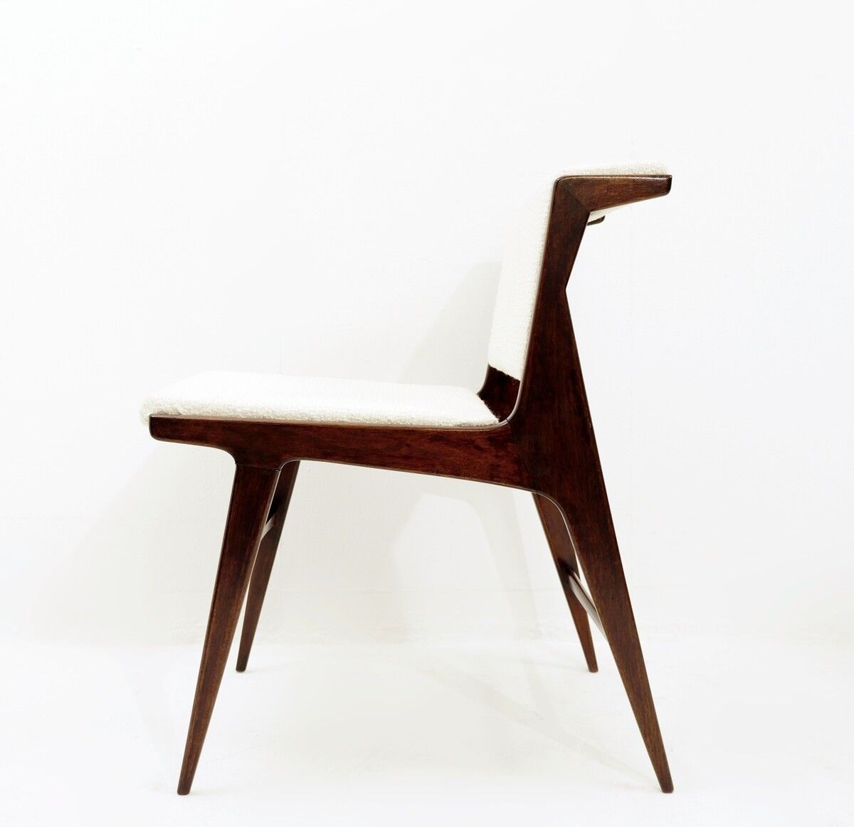 Set Of 4 Mid Century Modern Italian Chairs photo for sale