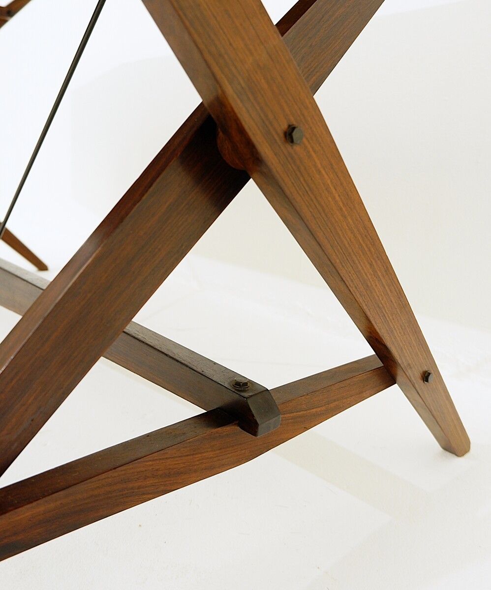 8355.0 Mid Century "Cavalletto" Table By Franco Albini For Poggi photo
