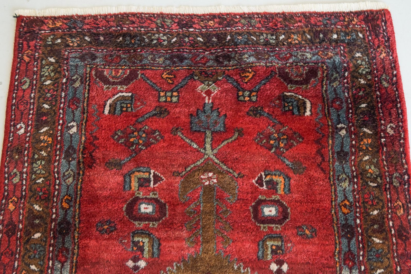 Handwoven Vintage Rug, Late 20th Century photo vintage