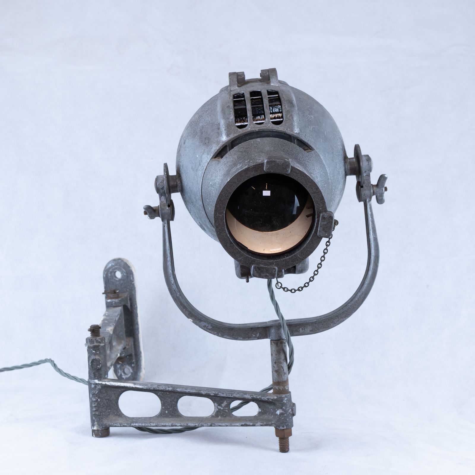 Vintage Furse Theatre Spotlight Ade In England By W.J.Furse & Company. 1940s 50s photo vinterior