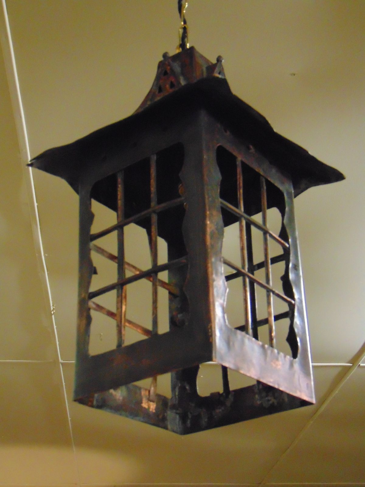 Industrial Style Lantern, 2000s photo vinterior