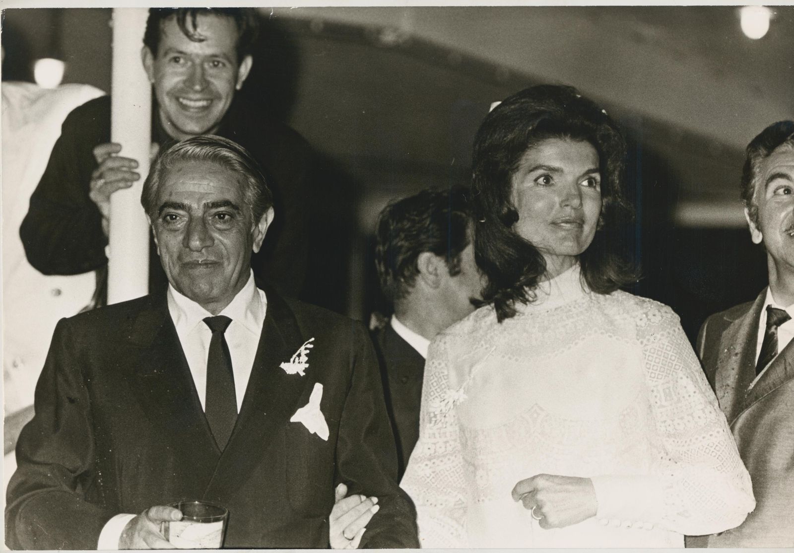 Reception, Jackie Kennedy Onassis, Greece, 1968, 20,2 X 29,9 Cm 1960s