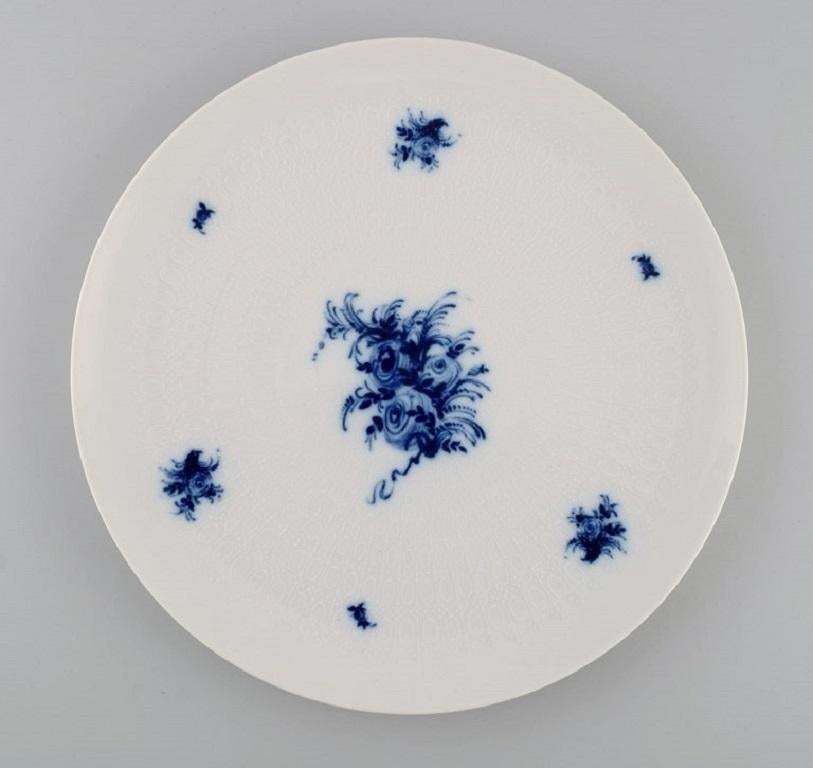 Bjørn Wiinblad For Rosenthal, Romanze Blue Flower Bowl And Large Dish, 1960s photo furniture