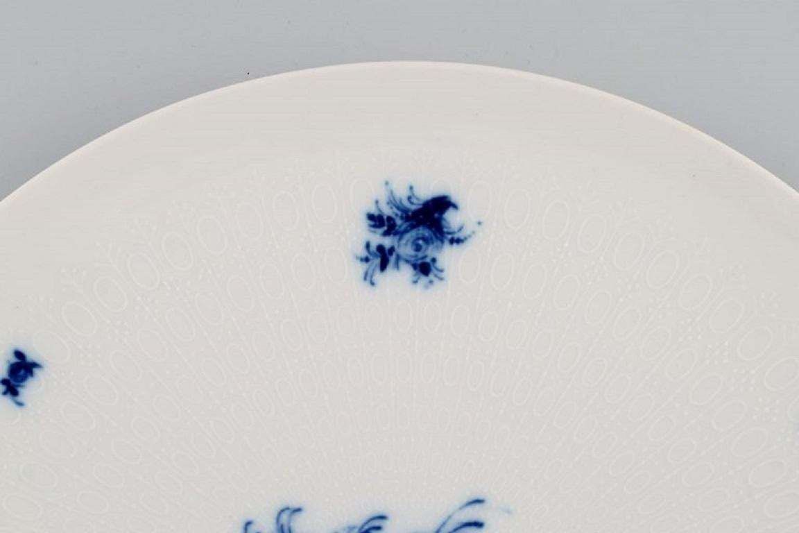 Bjørn Wiinblad For Rosenthal, Romanze Blue Flower Bowl And Large Dish, 1960s photo for sale