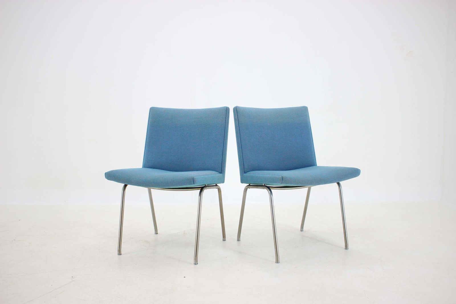 1960s Hans J. Wegner Airport Lounge Chairs For A.P. Stolen, Set Of 4 photo 4076.0