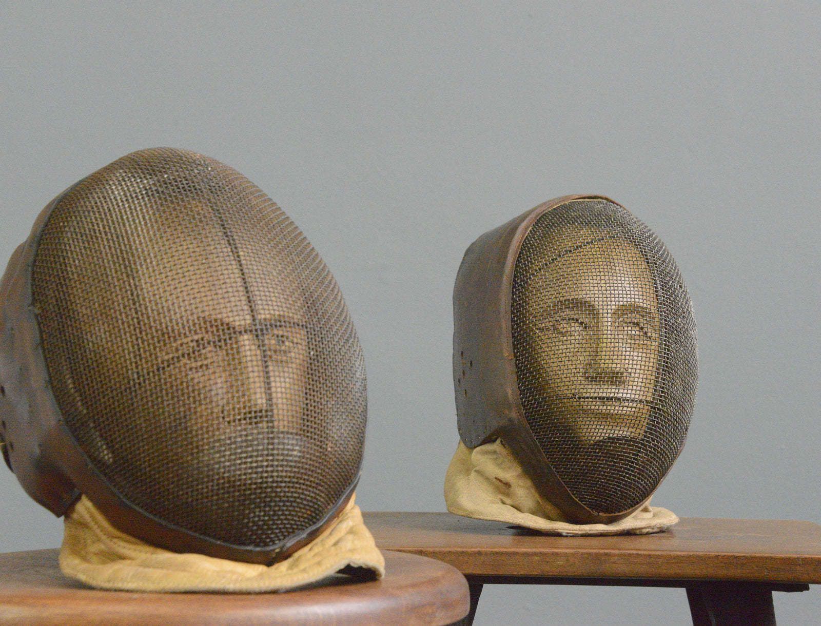 Collection Of Fencing Equipment Circa 1920s photo for sale