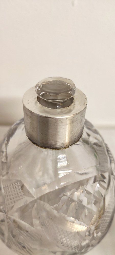 French Cut Glass Toilet Set, 1940s, Set Of 3 photo buy