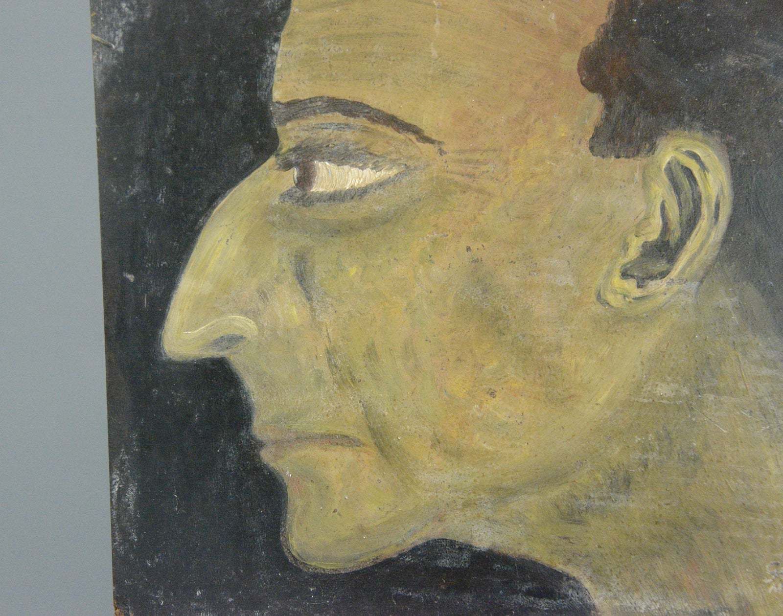 photo furniture Modernist Oil On Board Paintings Circa 1940s