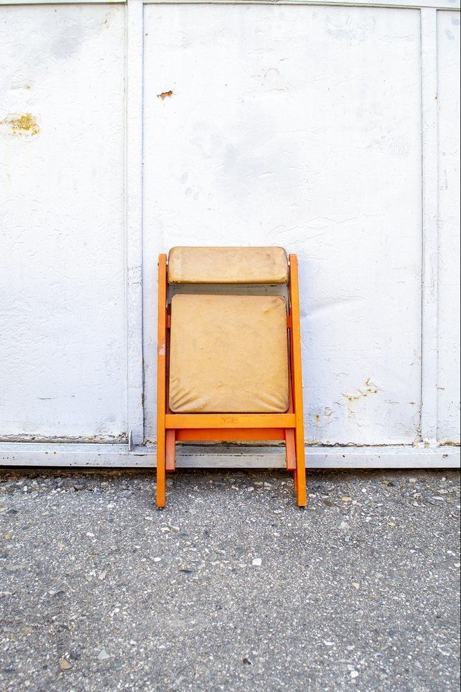 Kinderbureau Met Klapstoel In De Stijl Van De Gebroeders Reguitti, Ca. Jaren 1950, Set Van 2 photo buy