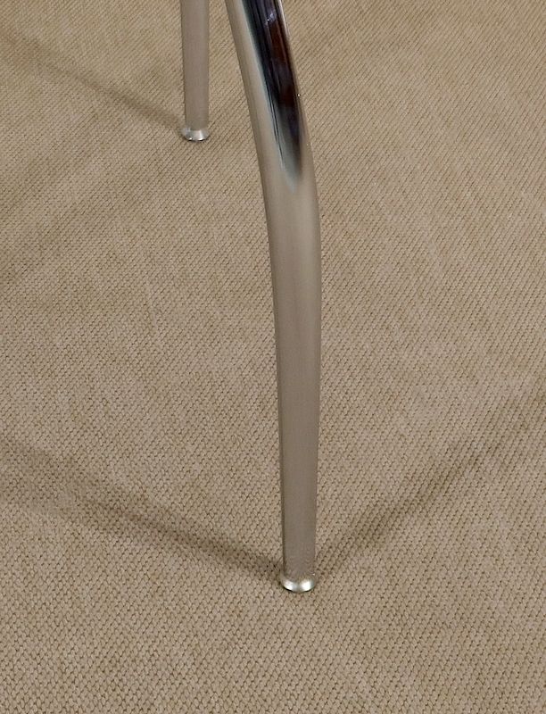 1751.0 To Print Table In Chromed Metal And Glass – 1970 photo