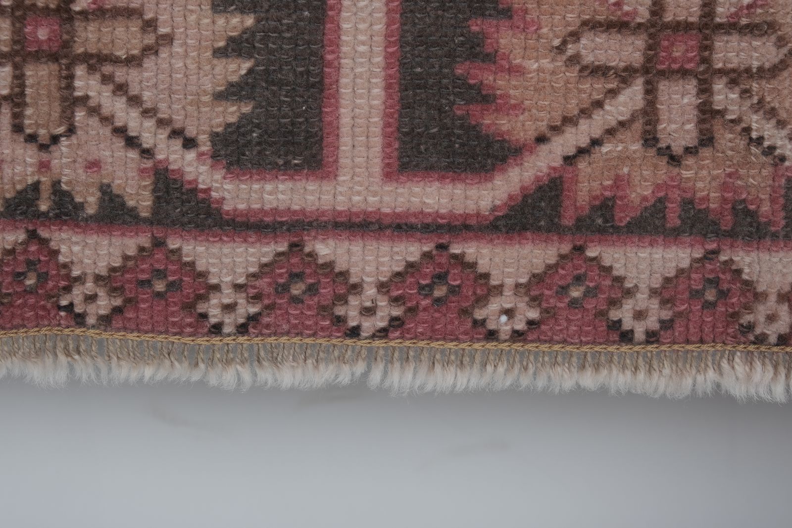 photo for sale Antique Caucasian Kazak Rug With Tribal Geometric Medallion 5'5'' X 6'