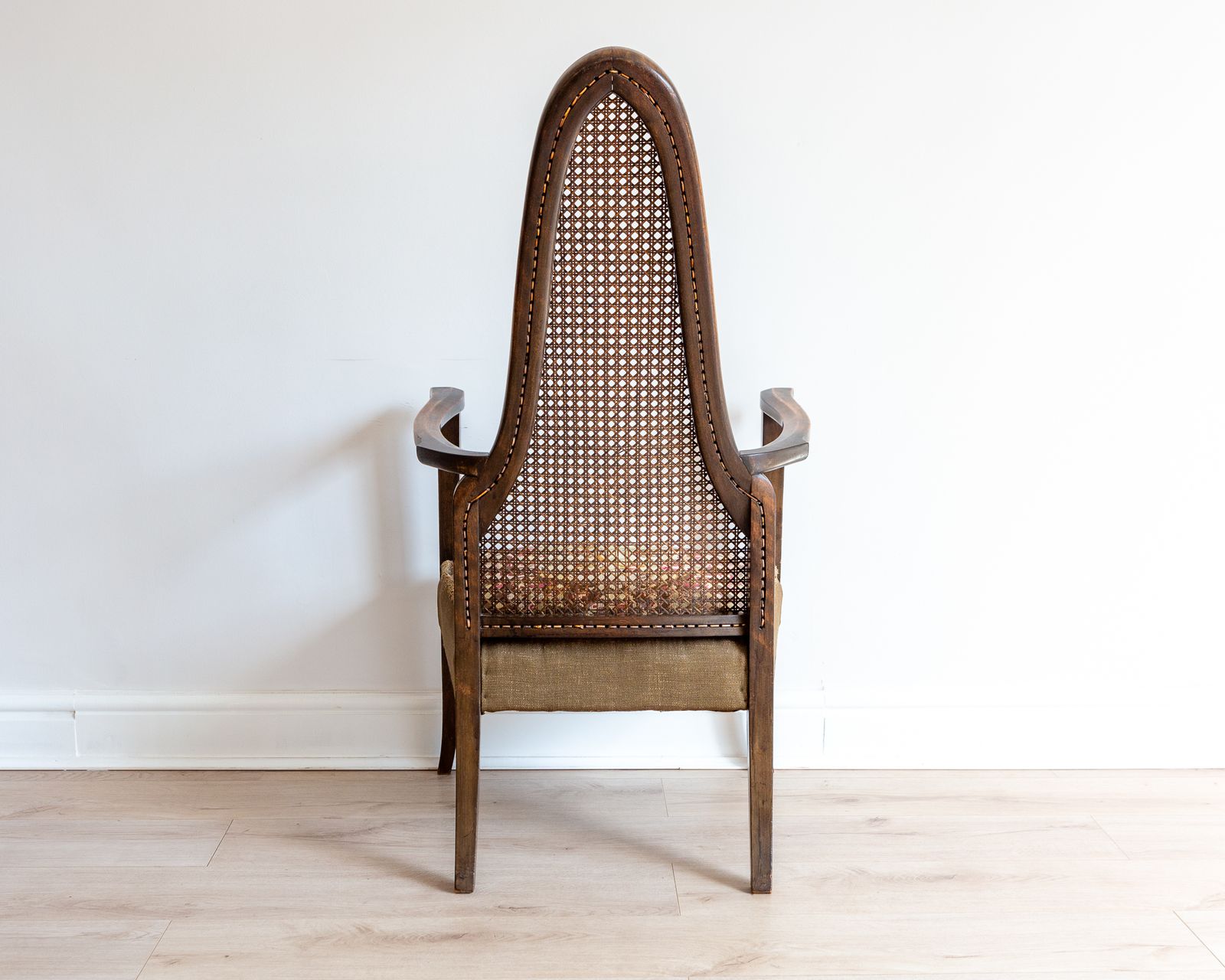George Walton Arts & Crafts Glasgow School Art Nouveau Antique Fireside Armchair photo vinterior