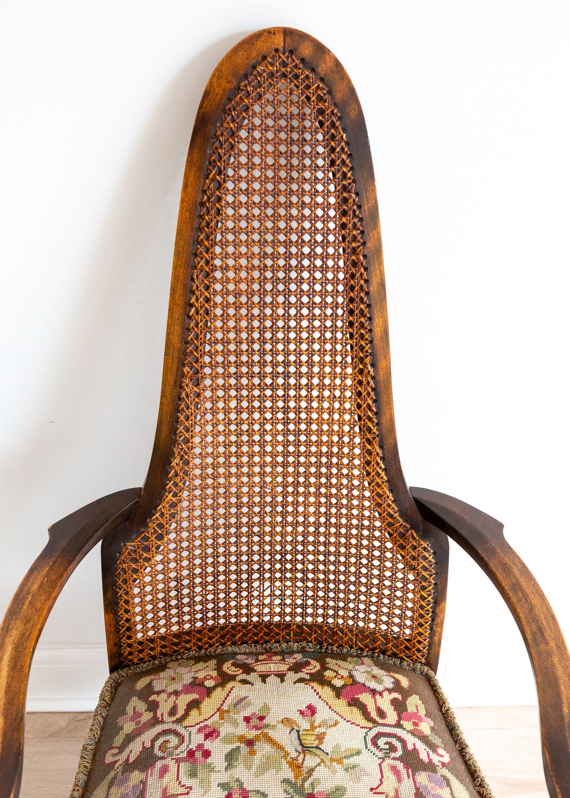 photo buy George Walton Arts & Crafts Glasgow School Art Nouveau Antique Fireside Armchair