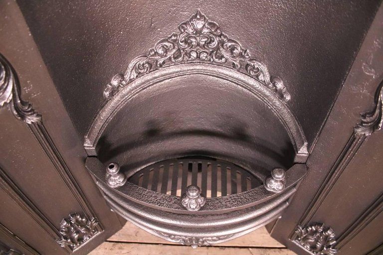 Early 19th Century Cast Iron Register Grate photo for sale