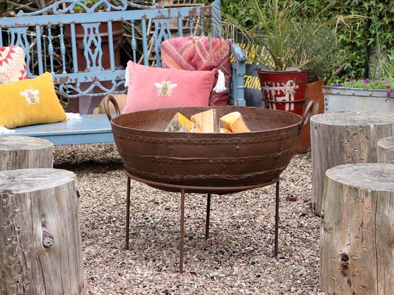 Kadai Fire Bowl   Extra Large   72cm photo for sale