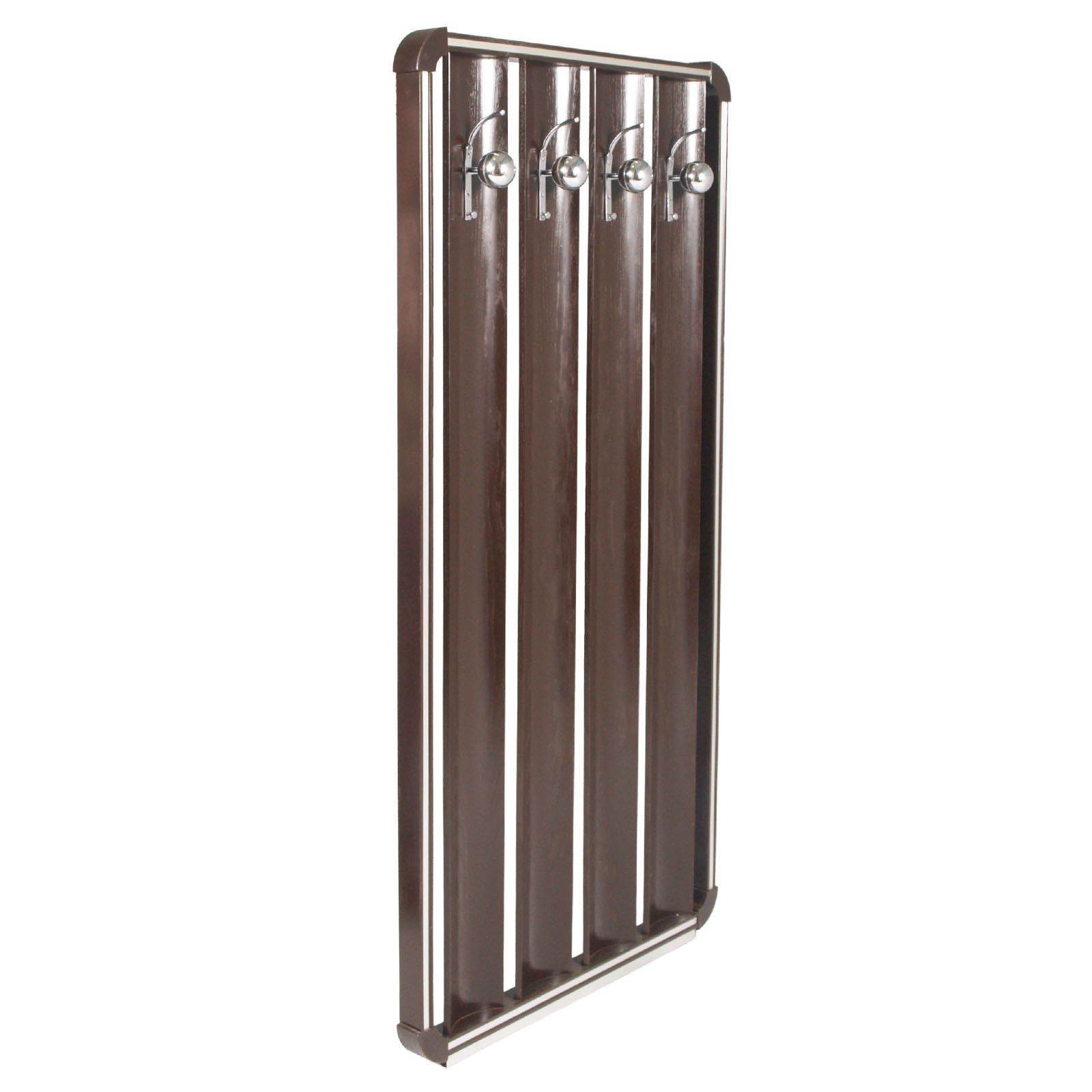 1960s Coat Rack By Carlo De Carli For Fiarm In Curved Rosewood And Chromed Metal photo 4332.0