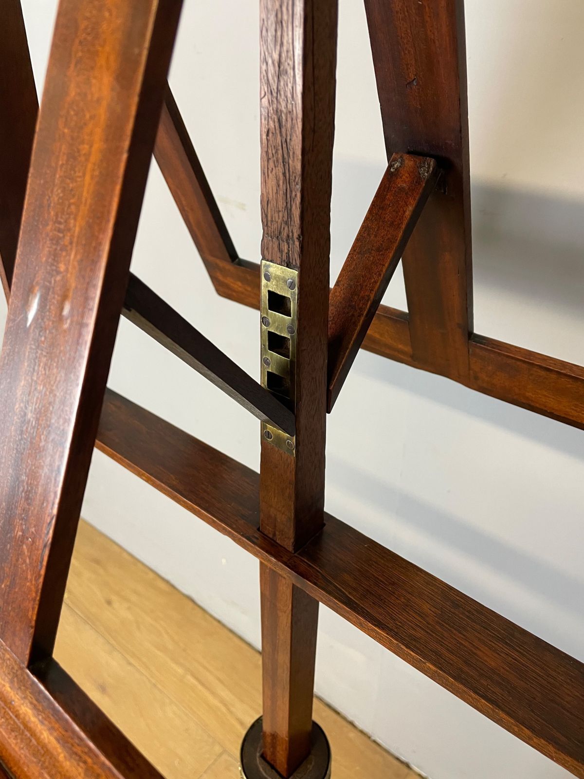 C19th Mahogany Duet Stand On Tripod Base photo furniture