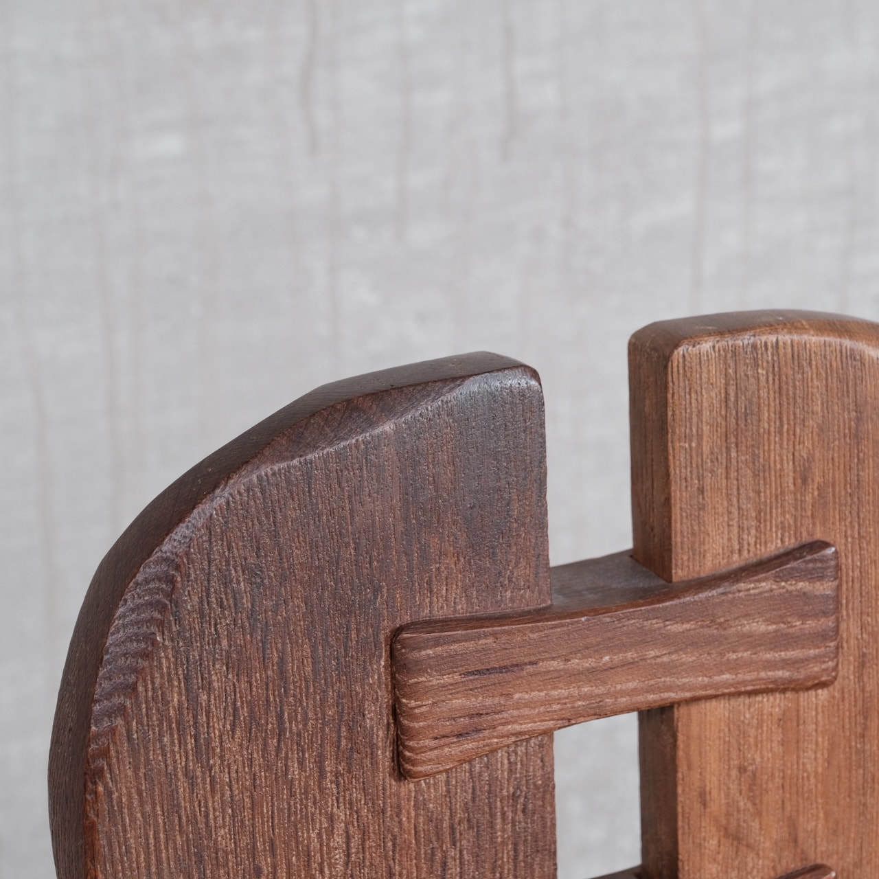 2200.0 Set Of Four Oak Mid Century Dining Chairs photo