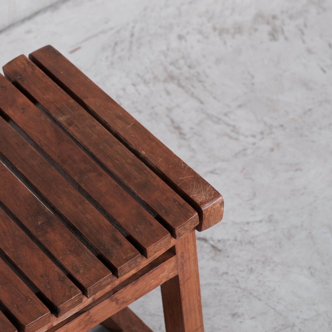 Pair Of Pierre Jeanneret Teak Stools Pj 011029 photo vinterior