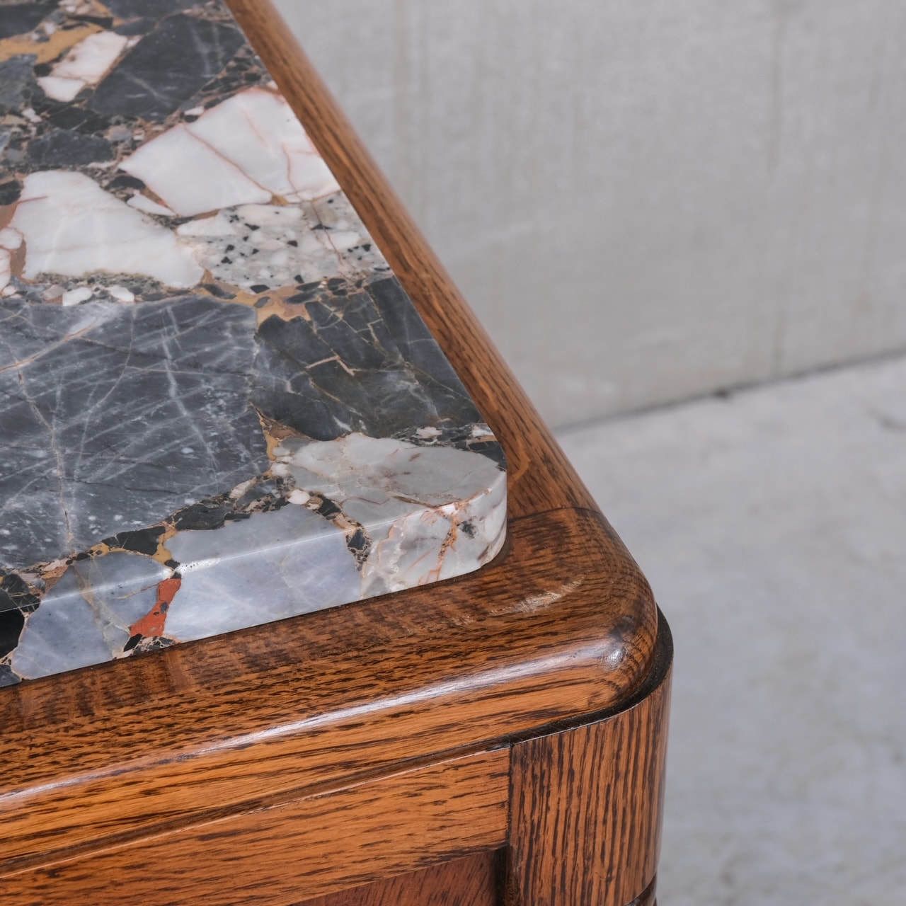 Art Deco French Marble Credenza Or Sideboard photo Furniture