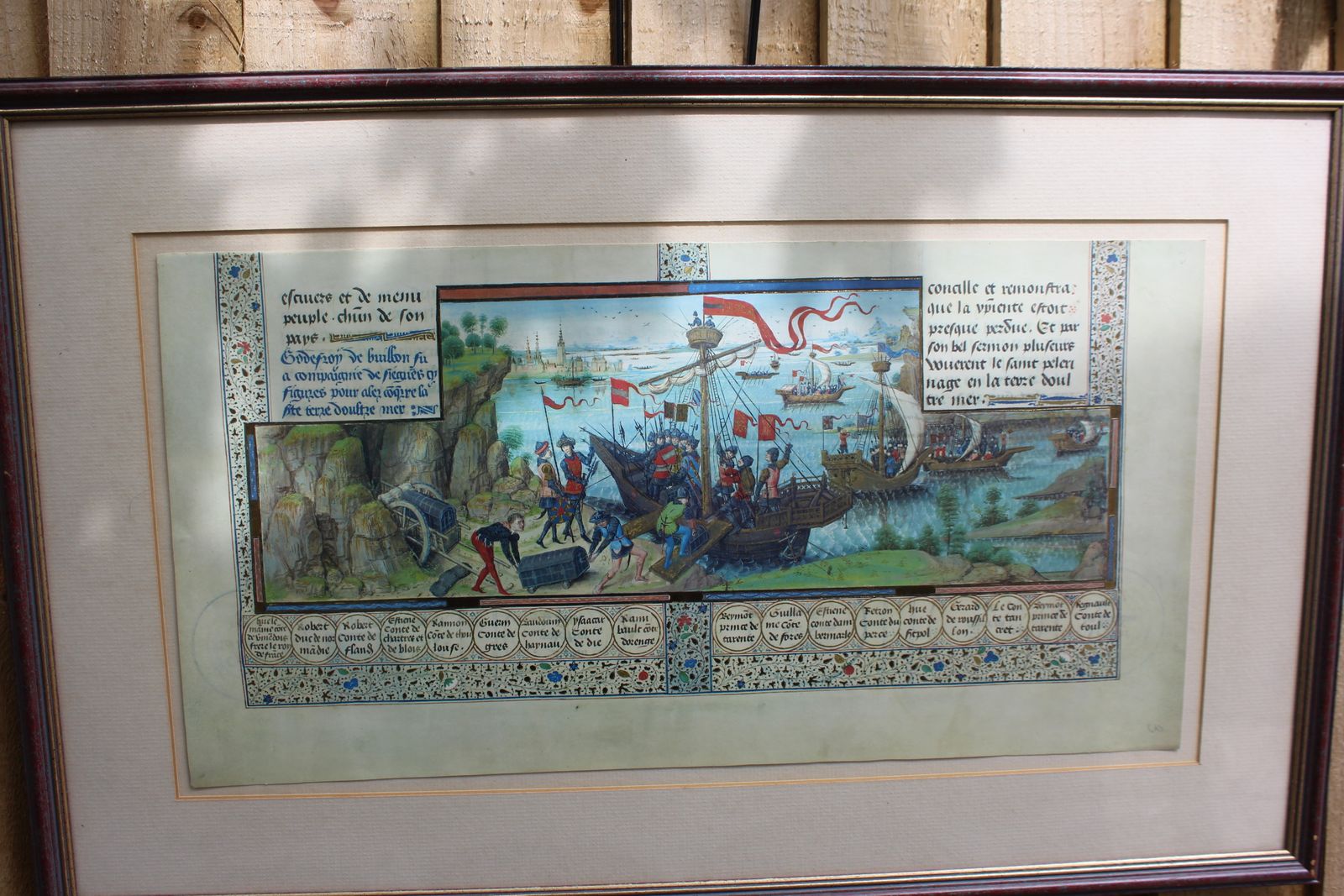 Jean Dreux – Vintage Medieval Print 1st Crusade