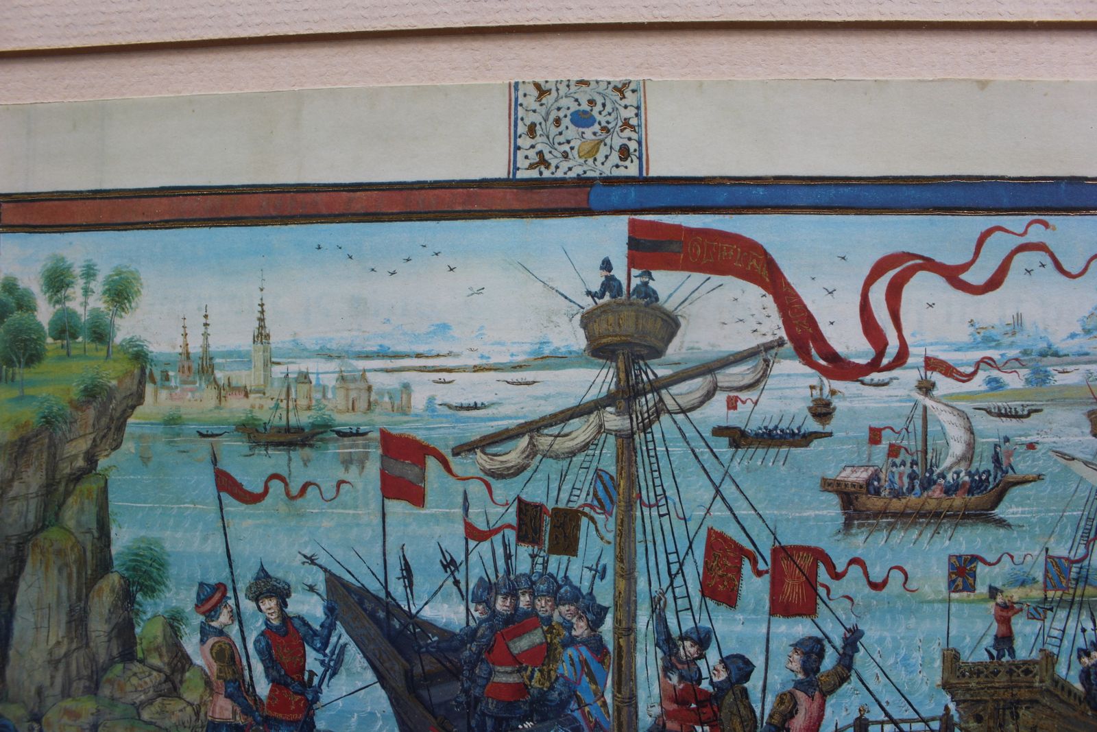 Jean Dreux – Vintage Medieval Print 1st Crusade photo for sale