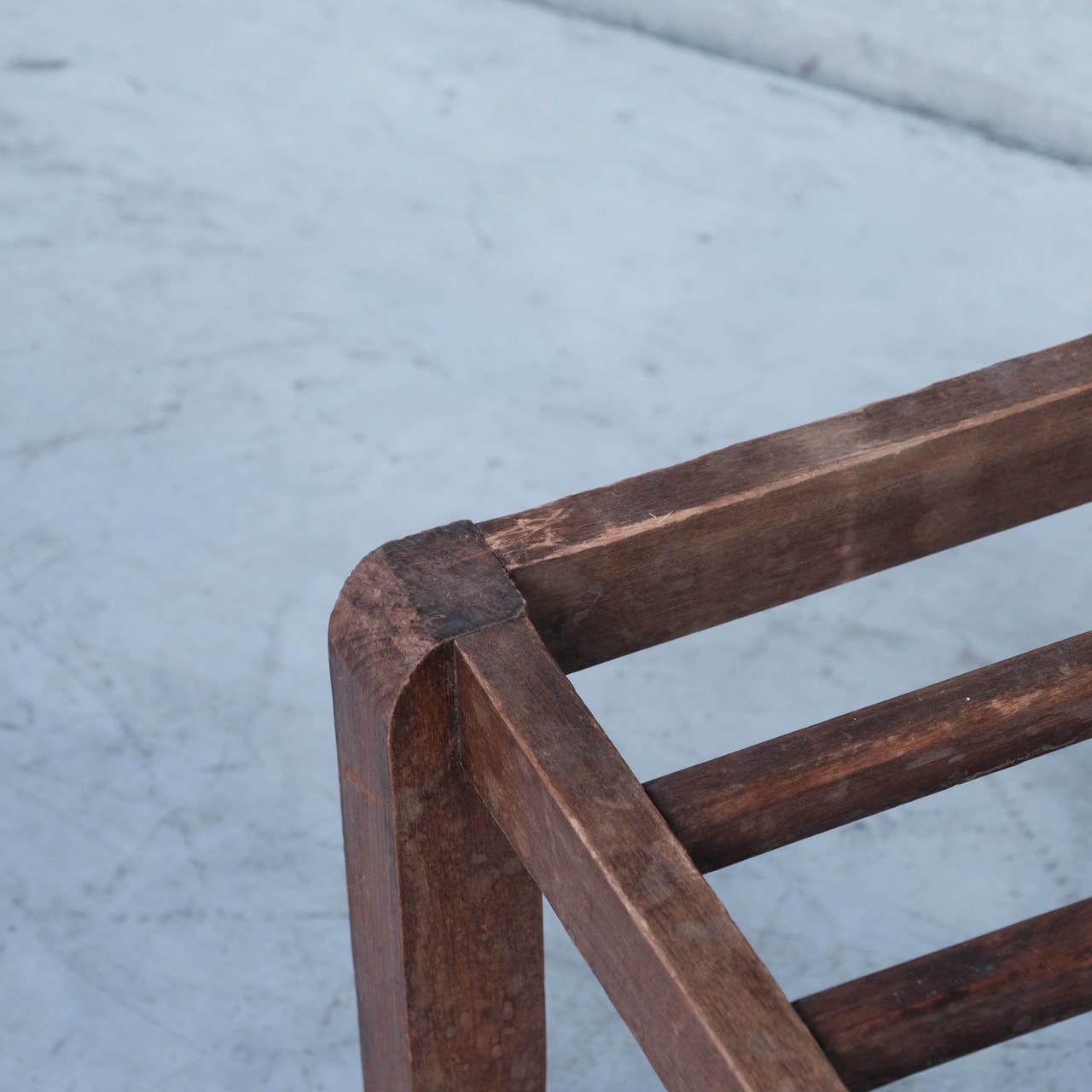 French Mid Century Wooden Luggage Racks (10) photo buy