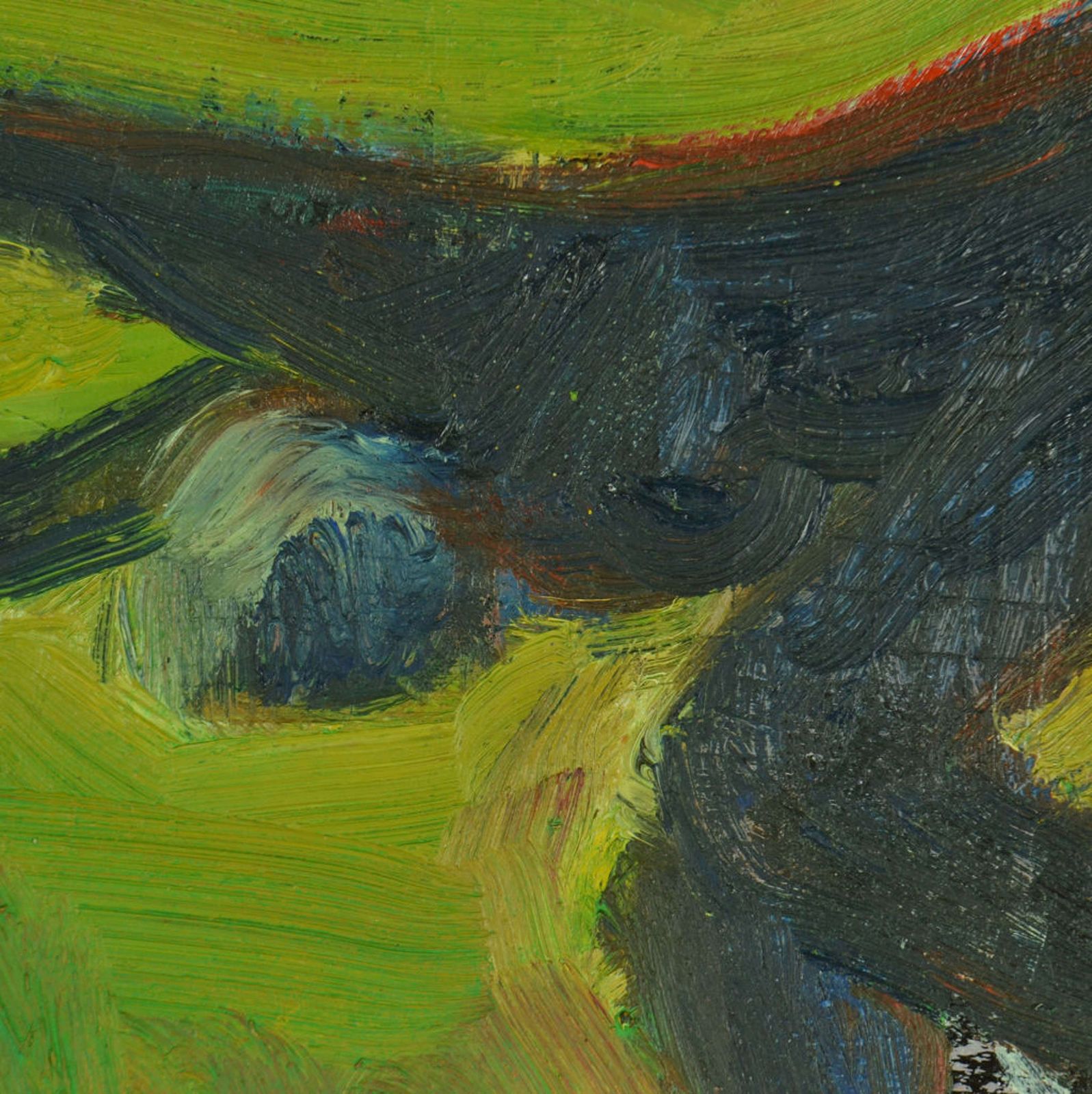 Art Swedish Painting Of Dancing Women In Green Field By R. Dagstrom photo
