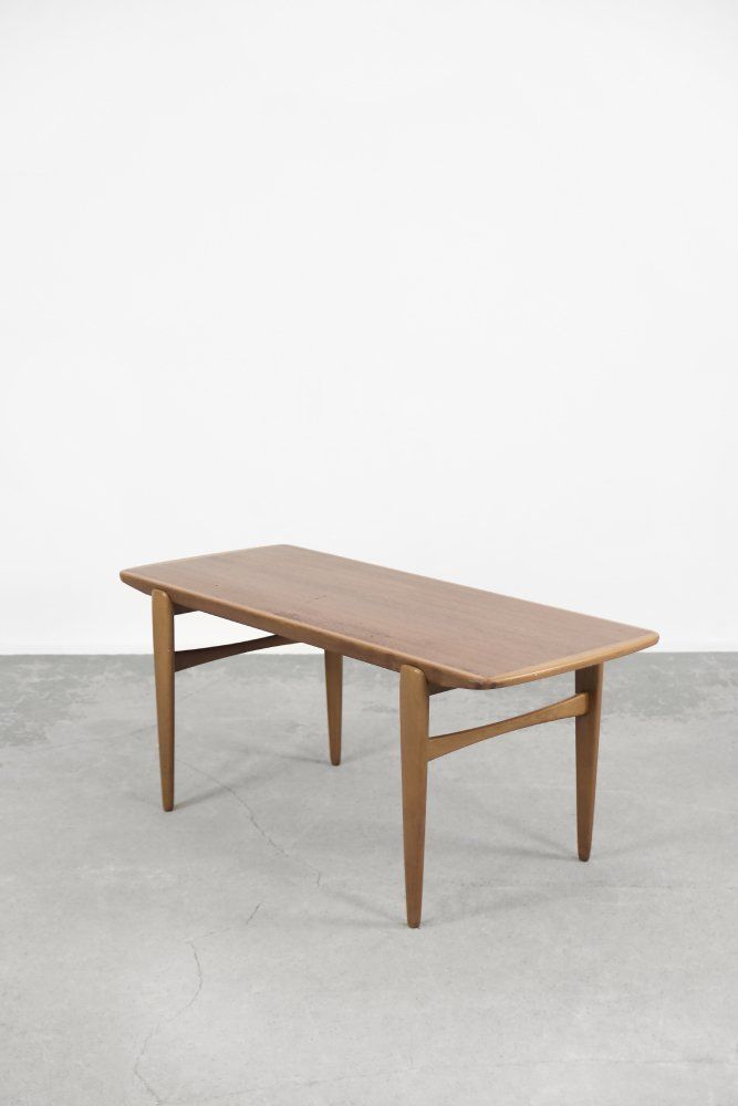Mid Century Scandinavian Modern Teak Coffee Table, 1960s photo Furniture